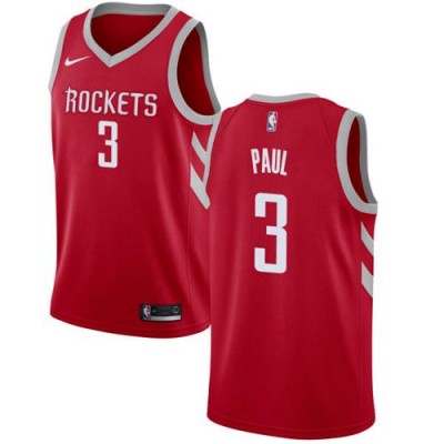 Nike Houston Rockets #3 Chris Paul Red Youth NBA Swingman Icon Edition Jersey